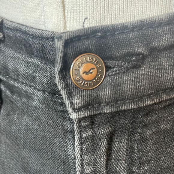 Hollister High Rise Super Skinny Black Denim Jeans Womens Size 1S W25xL28 - Picture 5 of 12
